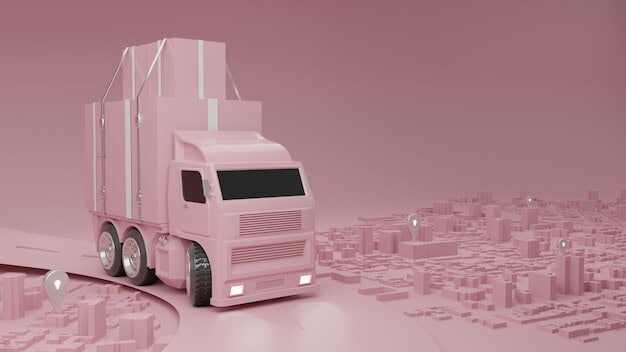 all electric pink collection van