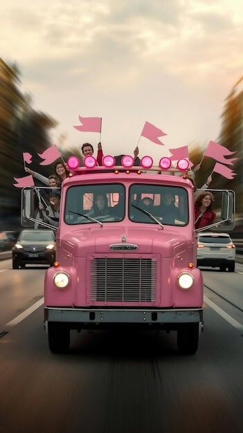 Pink Van Revolution: Horsham's Eco Leap Leaves Diesel in the Dust