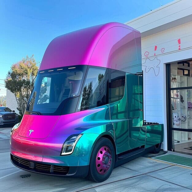 Pink Electric Vans Transform Horsham's Waste Collection and Urban Mobility