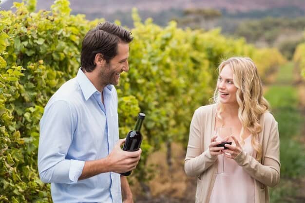 local vineyard business tour